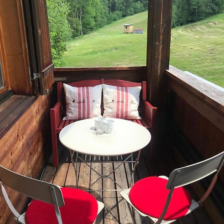 Ferienwohnung Morgentau Am Rande Der Wildnis Sibratsgfäll エクステリア 写真