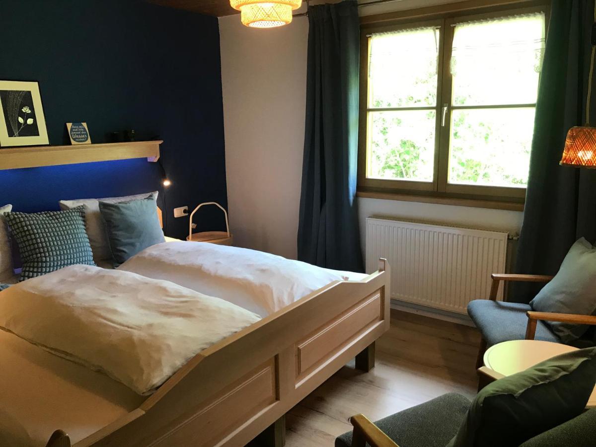 Ferienwohnung Morgentau Am Rande Der Wildnis Sibratsgfäll エクステリア 写真