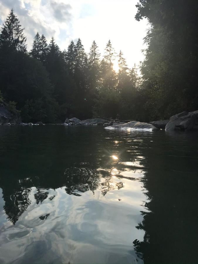 Ferienwohnung Morgentau Am Rande Der Wildnis Sibratsgfäll エクステリア 写真